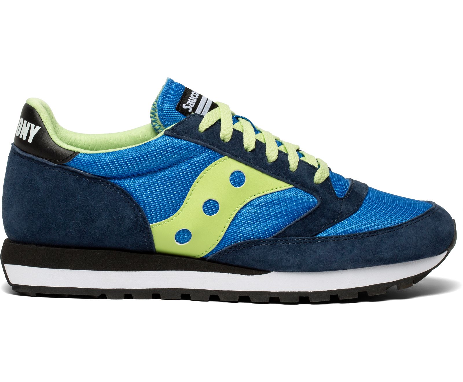 Men\'s Saucony Jazz 81 Originals Blue / Blue / Green | Singapore 387VRWD